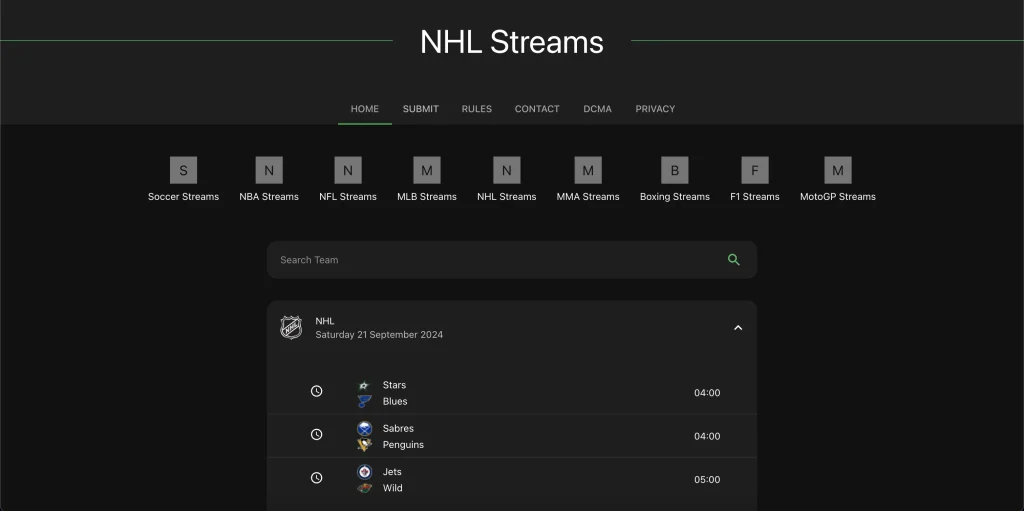 NHL Streams100